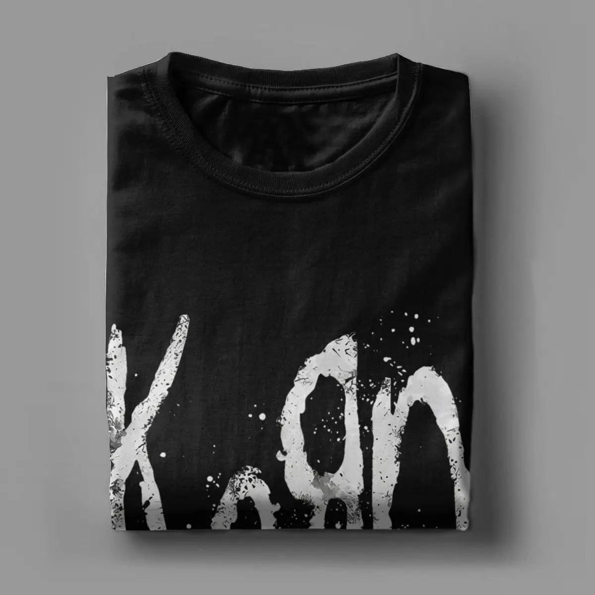 Korn T-Shirt Men Women O Neck 100% Cotton T Shirt Nu Metal Band Short Sleeve Tees Party Clothing Freak On A Leash