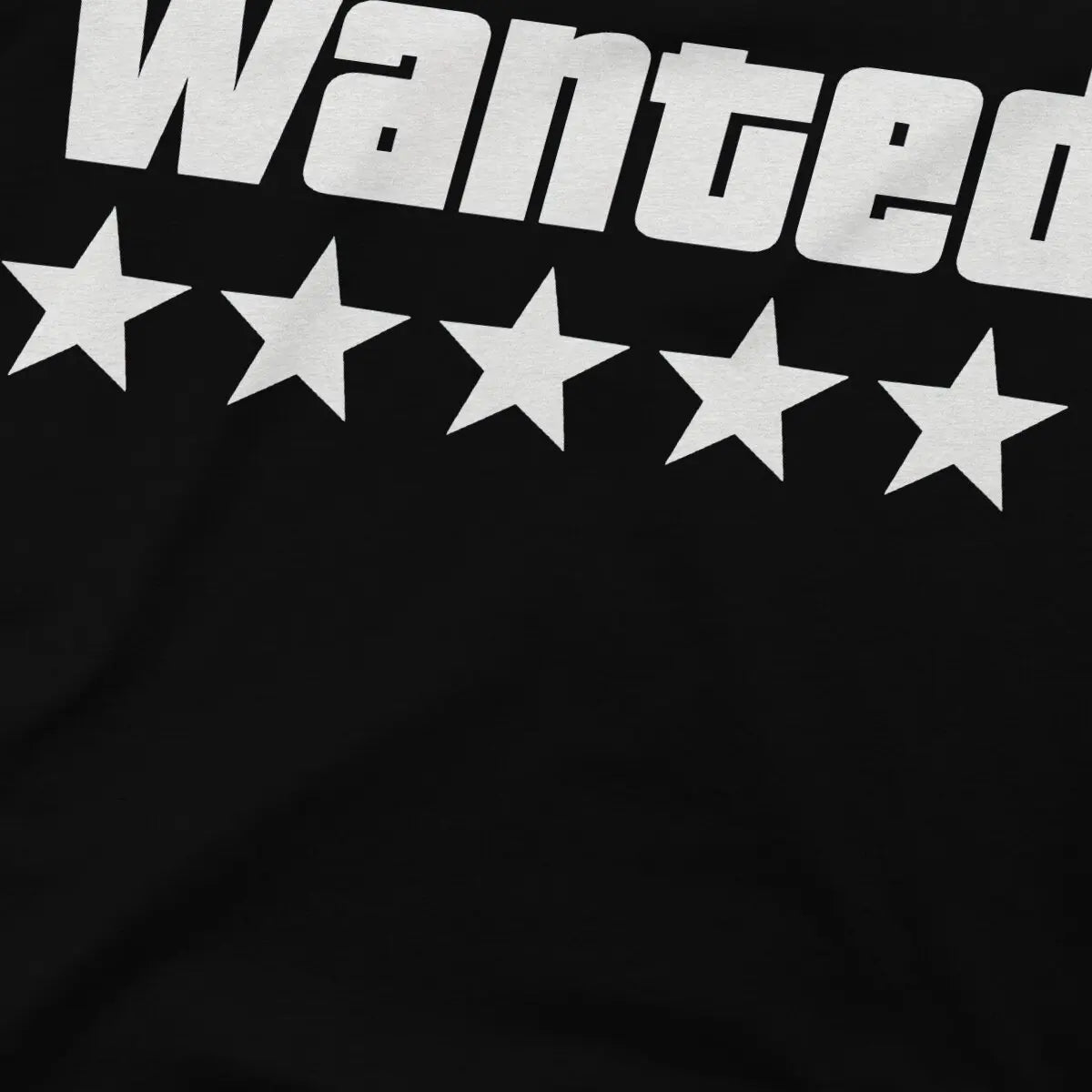 Grand Theft Auto Game WANTED Tshirt Men's Clothing Polyester T Shirt For Men