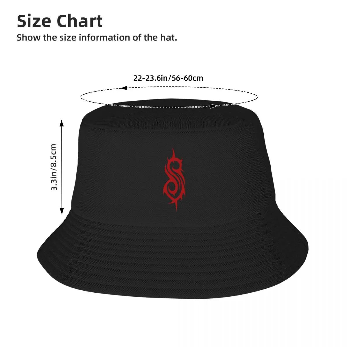 Slipknot Band Heavy Metal Rock Metalcore Nu Metal Fisherman Caps Bucket Hat Sun Beach Visor Caps