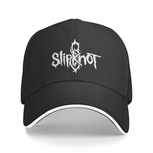 Slipknot Fashion Sandwich Bill Baseball Cap - Metal Nu Metal Metalcore Heavy Metal Rock -Outdoor Sports, Adjustable Fit, Men and Women