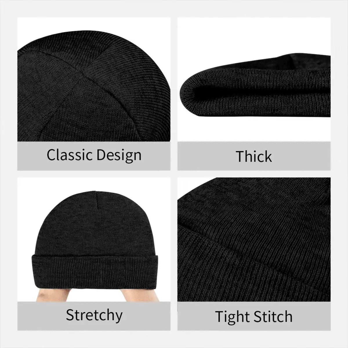 Korn Band Hat Nu Metal Metalcore Heavy Metal Rock Autumn Winter Beanies Street Cap Unisex Acrylic Bonnet