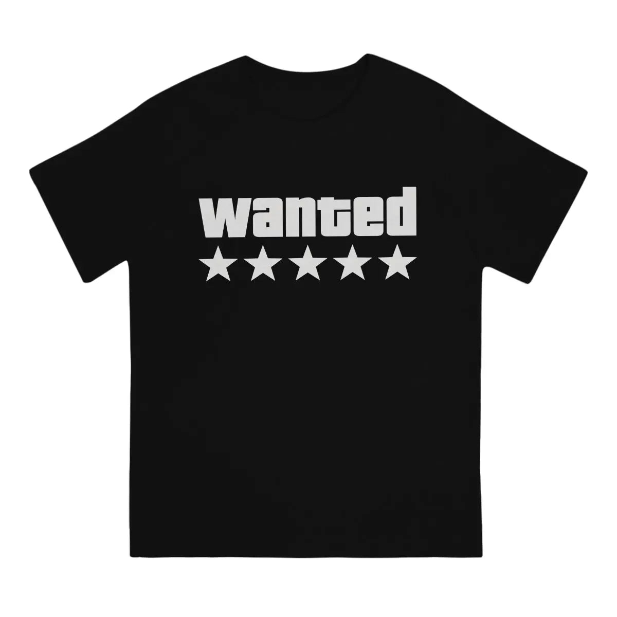 Grand Theft Auto Game WANTED Tshirt Men's Clothing Polyester T Shirt For Men