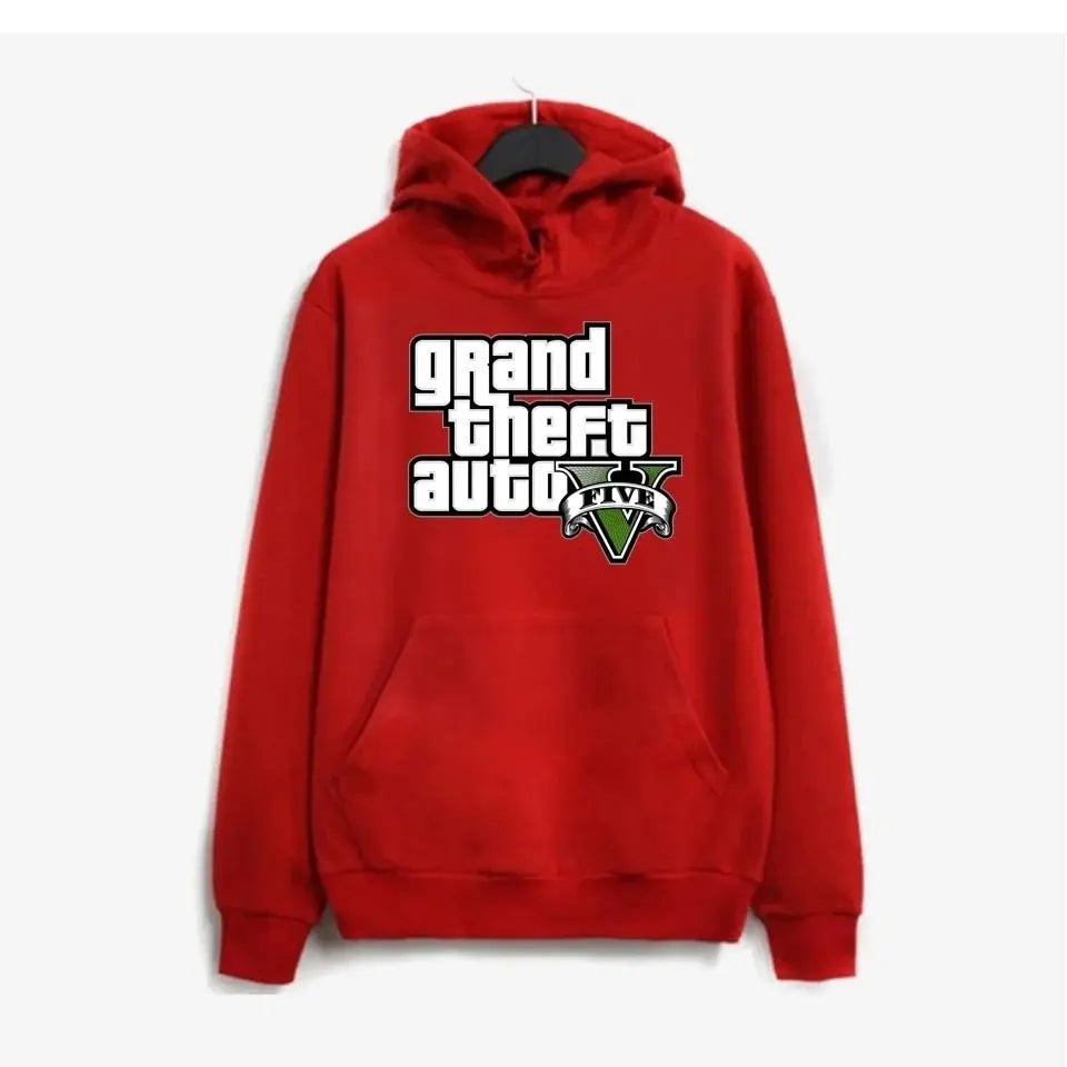 New GTA 5 Grand Theft Auto Men's Hoodie Men's and Women's Fashion Simple Long sleeved Pullover Street Trend Large Y2k Sweatshirt